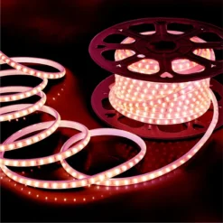 Đèn LED dây ngoài trời 72 LED/m, 7W/m, 230Vac, sáng đỏ (cuộn 50m) Nanoco NST072R