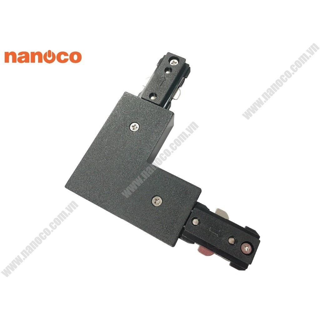 3nan-ntr-lcb Khớp nối chữ L thanh ray loại H màu đen Nanoco NTR-LCB