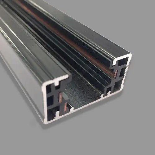 3nan-ntre-hr1b Thanh ray T2 1m màu đen (chưa có đầu nối dây nguồn) Nanoco NTRE-HR1B