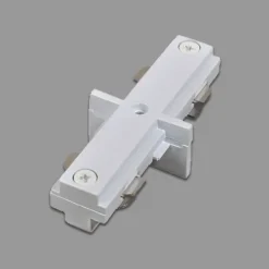 Khớp nối giữa cho thanh ray T2 màu trắng Nanoco NTRE-MCW