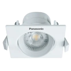 Đèn downlight âm trần vuông chỉnh góc 38° 7W sáng trung tính Panasonic NNNC7631788