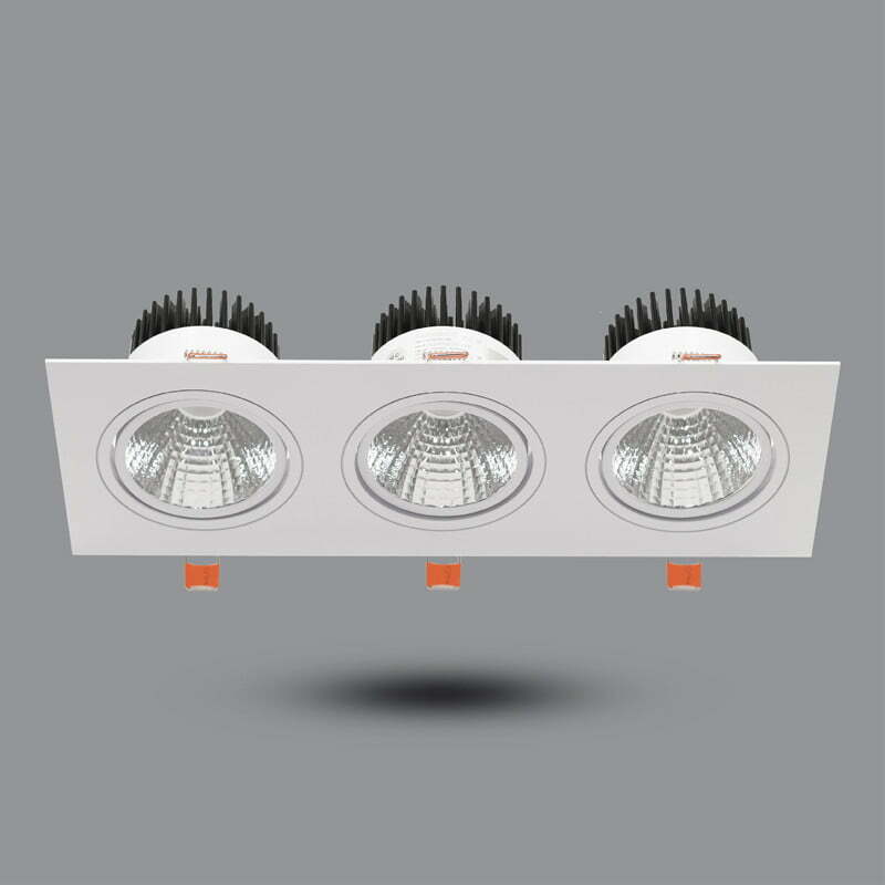 3par-ols310l30-3 Đèn LED Downlight âm trần 3x10W sáng trắng Paragon OLS310L30/65