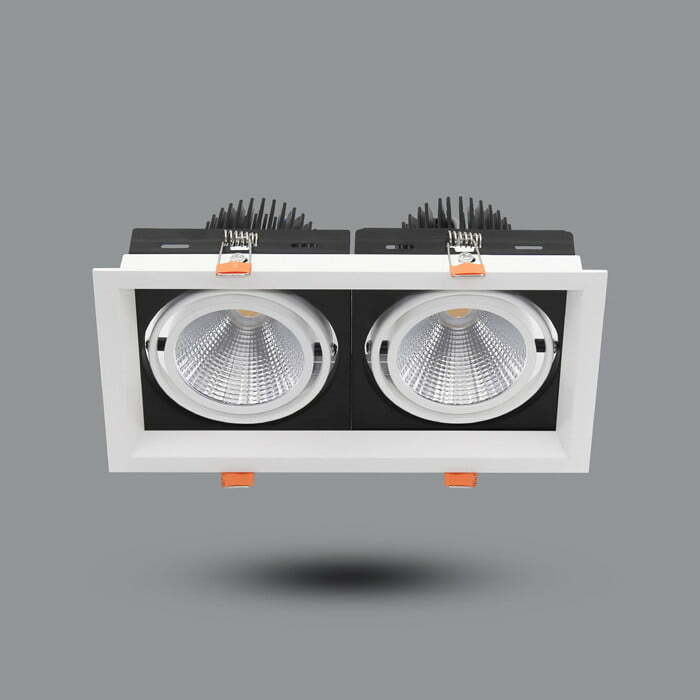3par-olt215l30-2 Đèn LED Downlight âm trần dimmable 2x15W sáng trắng Paragon OLT215L30D/65