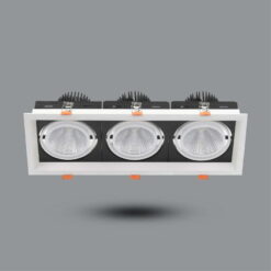 Đèn LED Downlight âm trần dimmable 3x15W sáng vàng Paragon OLT315L45D/30