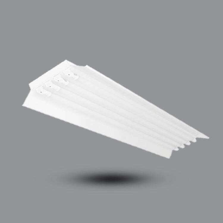 3par-pife436l72-2 Đèn LED tube có vòm phản quang 1.2m bóng 4x20W sáng vàng Paragon PIFE436L72/30