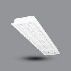 Đèn tán quang âm trần 1.2m bóng LED 2x20W sáng trắng Paragon PRFF236L36/65