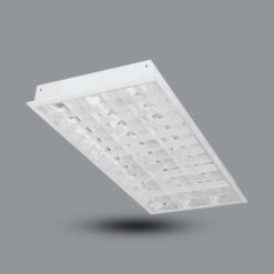 Đèn tán quang âm trần 1.2m bóng LED 3x20W sáng trắng Paragon PRFF336L54/65