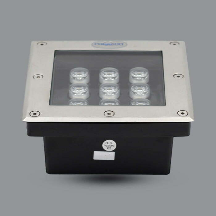 3par-prgs9l Đèn LED âm sàn 9W IP67 sáng vàng Paragon PRGS9L