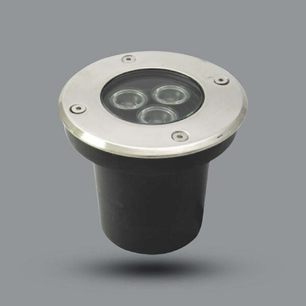 3par-prgt3l Đèn LED âm sàn 3W IP67 sáng vàng Paragon PRGT3L