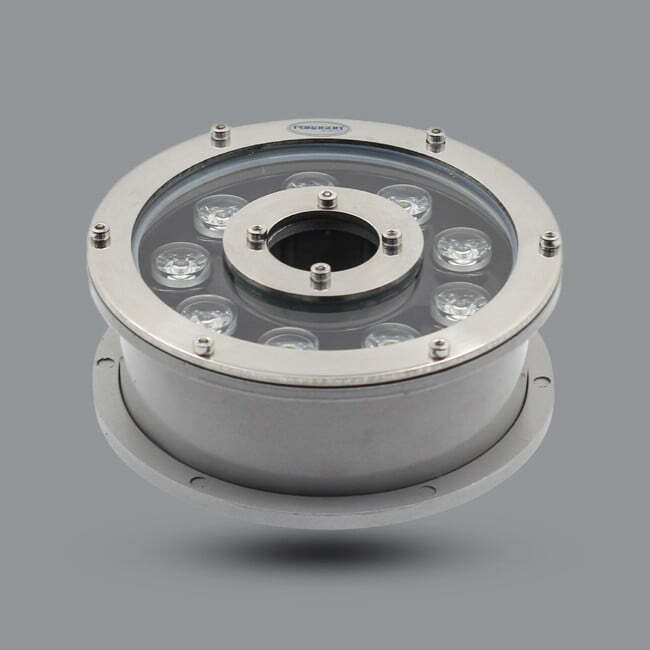 3par-prgw9l Đèn LED dưới nước 9W 24VDC IP68 sáng vàng Paragon PRGW9L