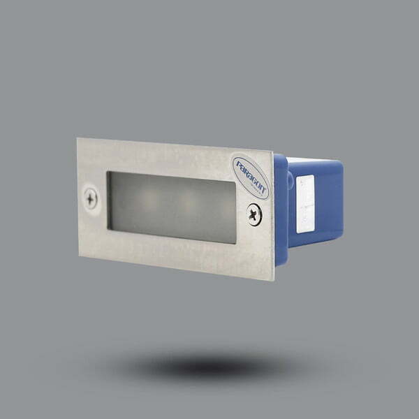 3par-prwaled Đèn âm tường 3W IP54 sáng vàng Paragon PRWALED