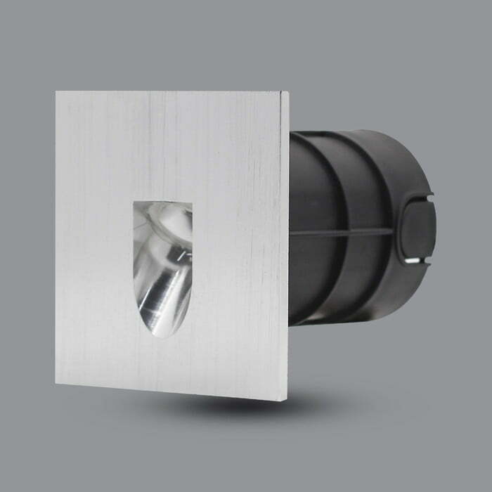 3par-prweled Đèn âm tường 3W IP54 sáng vàng Paragon PRWELED