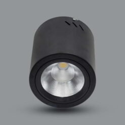 Đèn LED Downlight gắn nổi màu đen 10W sáng vàng Paragon PSDOO132L10/B/30