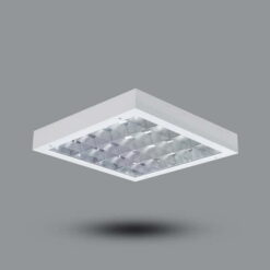 Đèn tán quang gắn nổi 0.6m bóng LED 4x10W sáng vàng Paragon PSFD418L40/30