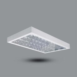 Đèn tán quang gắn nổi 1.2m bóng LED 4x20W sáng vàng Paragon PSFD436L72/30