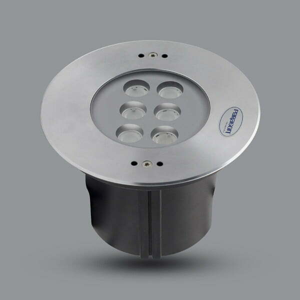 3par-pspa12l-2 Đèn LED dưới nước 6x2W 24VDC IP68 sáng vàng Paragon PSPA12L/30