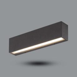 Đèn LED gắn tường 8W IP54 sáng vàng Paragon PWLBB12058L