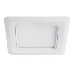 Đèn LED âm trần vuông 59526 Marcasite 100 SQ 9W sáng trung tính 4000K Philips