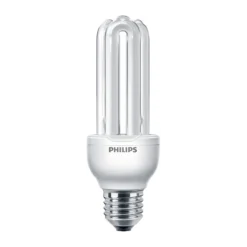 Bóng huỳnh quang compact Essential 18W E27 sáng vàng 2700K Philips
