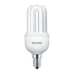 Bóng huỳnh quang compact Genie 11W E27 sáng vàng 2700K Philips