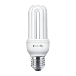 Bóng huỳnh quang compact Genie 14W E27 sáng vàng 2700K Philips