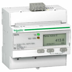 Đồng hồ đo kWh, U, I, P, F, tích hợp sẵn biến dòng 63A, Modbus Schneider A9MEM3150
