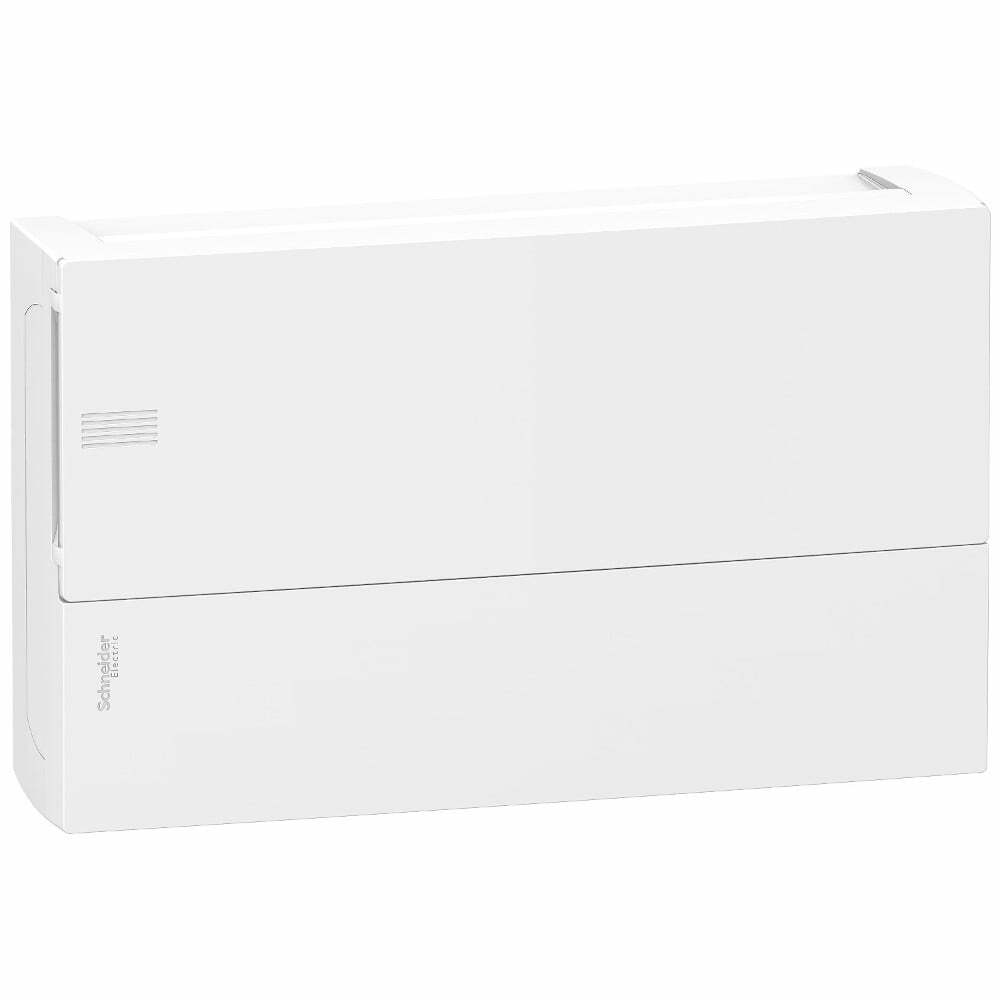 Tủ điện nhựa nổi Resi9 MP cửa trắng 18 module Schneider MIP12118