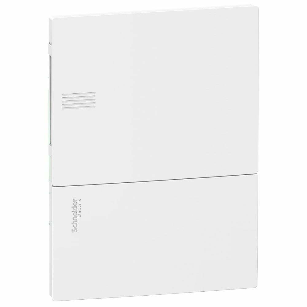 4sch-mip22106 Tủ điện nhựa âm tường Resi9 MP cửa trắng 6 module Schneider MIP22106