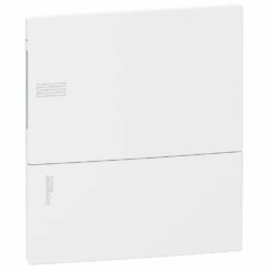 Tủ điện nhựa âm tường Resi9 MP cửa trắng 8 module Schneider MIP22108