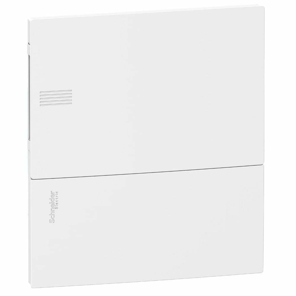 4sch-mip22108 Tủ điện nhựa âm tường Resi9 MP cửa trắng 8 module Schneider MIP22108