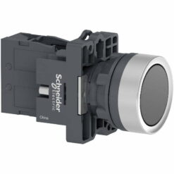 Nút nhấn giữ Ø22 1NO, màu đen Schneider XA2EH021