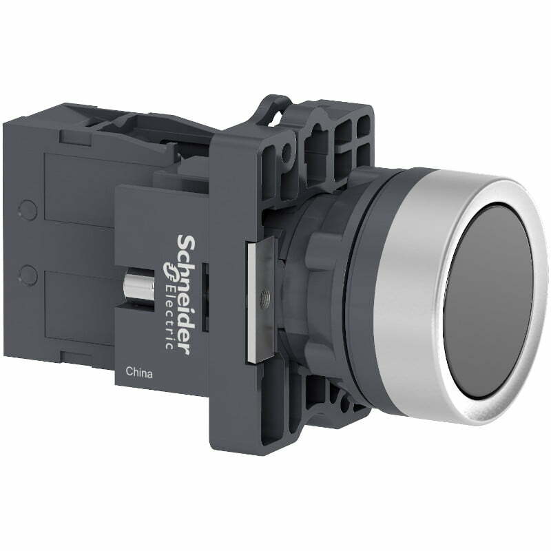4sch-xa2eh021 Nút nhấn giữ Ø22 1NO, màu đen Schneider XA2EH021
