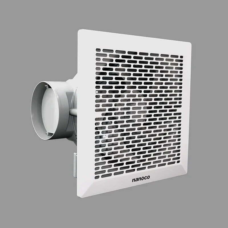 5nan-ncv2020-c Quạt hút âm trần có ống dẫn 16W Nanoco NCV1520-C