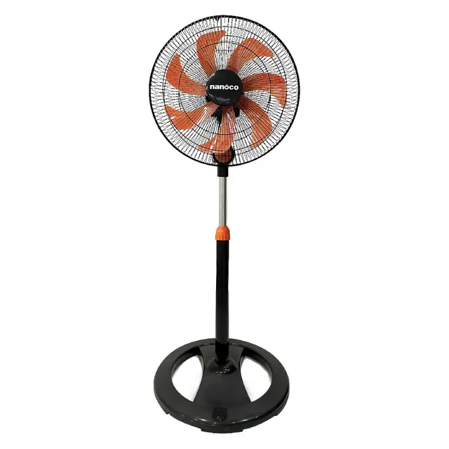 5nan-nsf1607 Quạt đứng CN màu đen cam Nanoco NSF1607