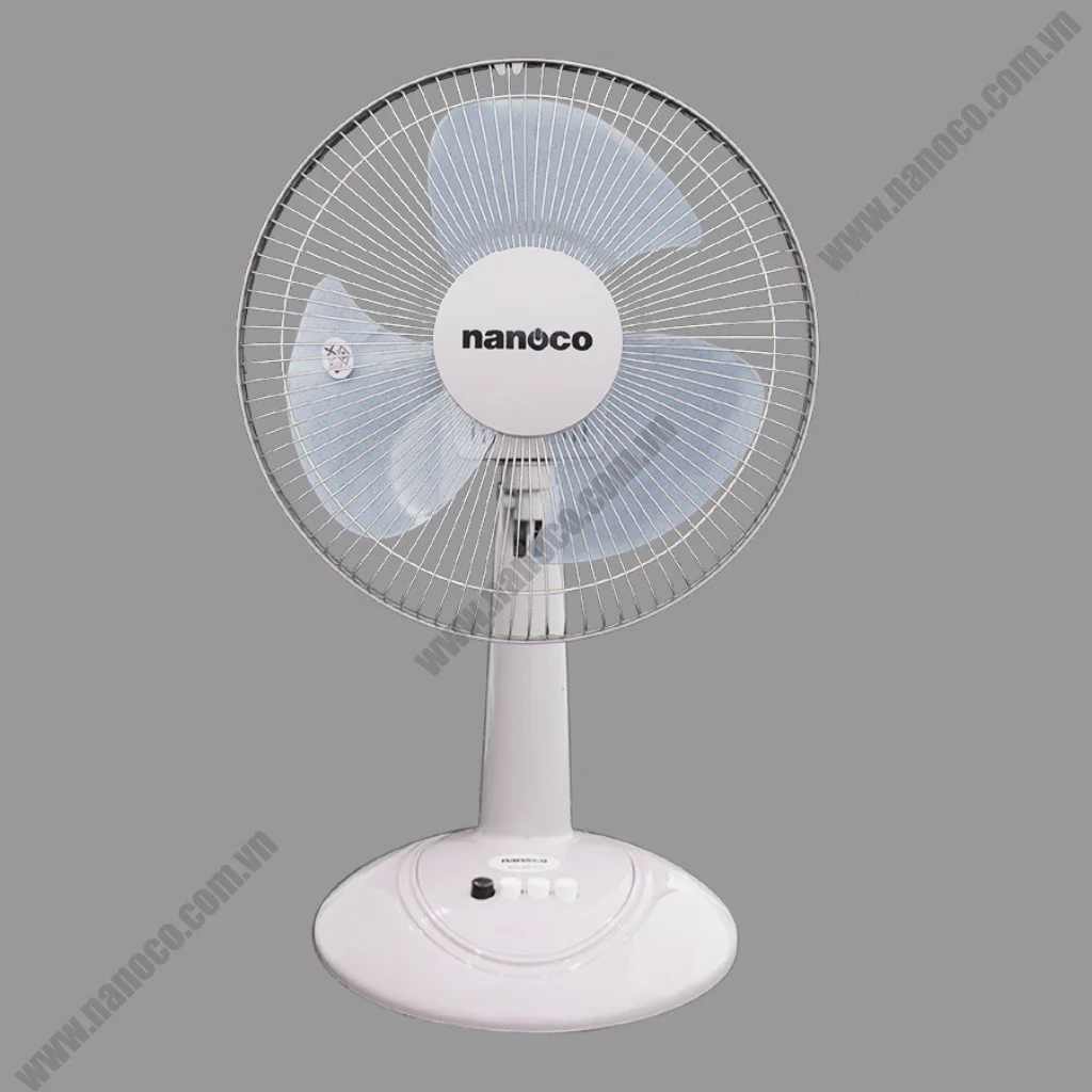 5nan-ntf1207g Quạt bàn màu xám Nanoco NTF1207G