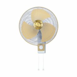 Quạt treo tường dây giật màu vàng kim Panasonic F-409UGO