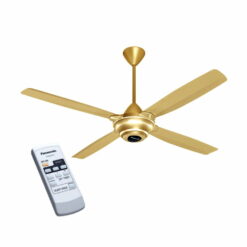 Quạt trần 4 cánh màu vàng ánh kim Panasonic F-56MZG-GOS