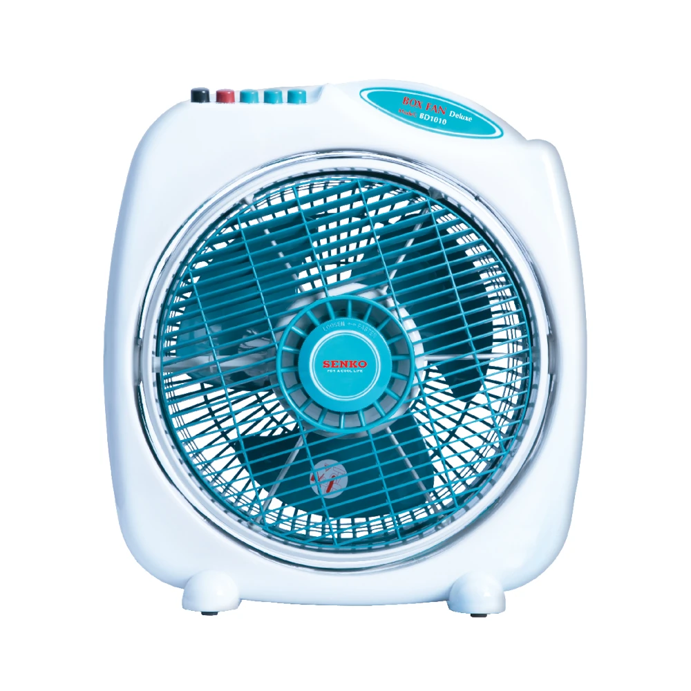 5sen-bd1010-kem-com Quạt bàn đảo 3 tấc chuyển hướng điện màu Kem Cốm Senko BD1010-Kem-Com