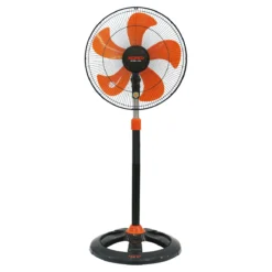 Quạt đứng 4.5 tấc màu Đen Cam Senko DCN1806-Den-Cam