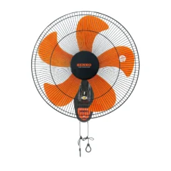 Quạt treo 2 dây 4.5 tấc màu Đen Cam Senko TC1880-Den-Cam