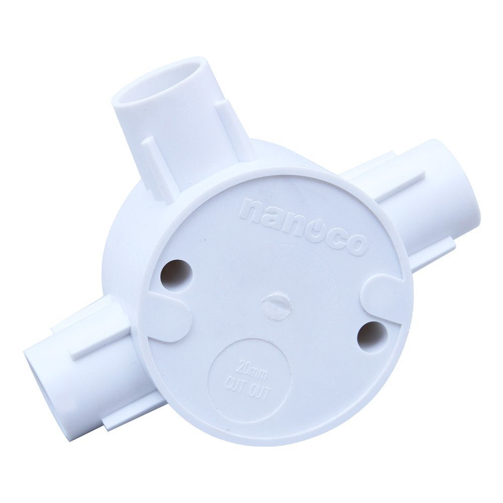 6nan-npa67161-3 Hộp nối 3 ngã Ø25 Nanoco NPA67251