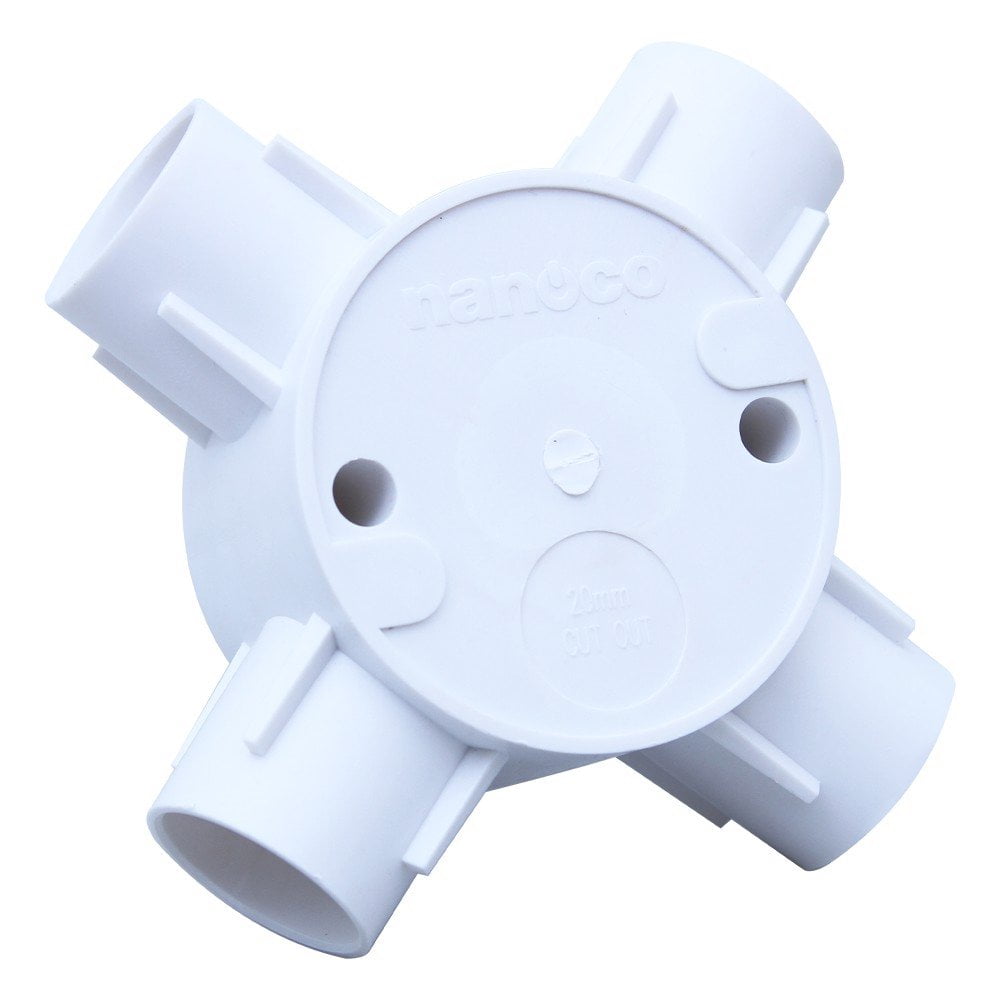 6nan-npa68161-3 Hộp nối 4 ngã Ø32 Nanoco NPA68321