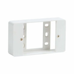 Đế nổi nhựa chữ nhật tự chống cháy loại thấp dùng cho dòng S18A, S19, SC, S68 (120x70x35) Sino CK1578RL