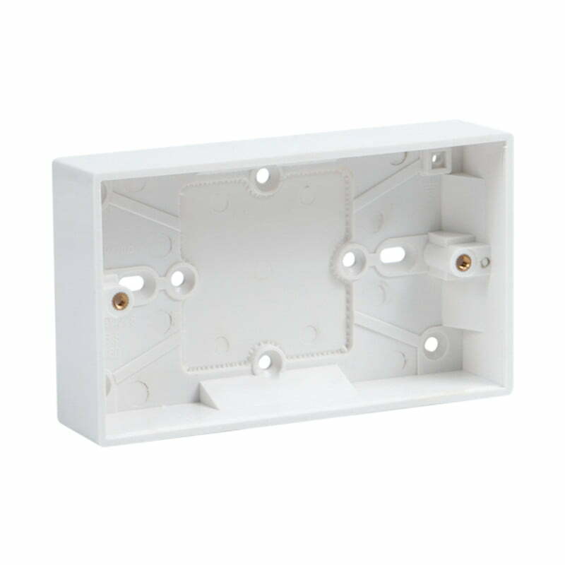 6sin-et238 Đế nổi nhựa dùng cho mã S18/2727, S1825SN (148x86x33) Sino ET238