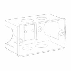 Đế âm nhựa chứa át cài MCB loại rộng (106x65x55) Sino FC2-63
