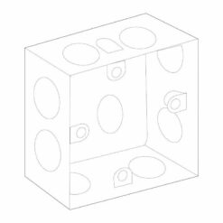 Đế âm sắt loại nông dùng cho mặt vuông Sino S157L