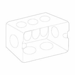 Đế âm sắt sắt loại sâu dùng cho mặt chữ nhật Sino S157RH