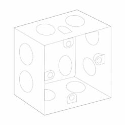 Đế âm sắt loại sâu dùng cho mặt vuông Sino S157S