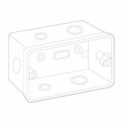 Đế âm tự chống cháy loại sâu dùng cho mặt chữ nhật Sino S2157H