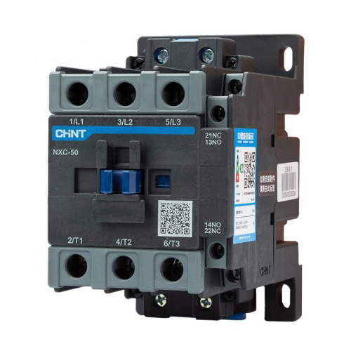 925986 Khởi động từ NXC-50 3P 50A 1NO+1NC 220Vac 50/60Hz Chint